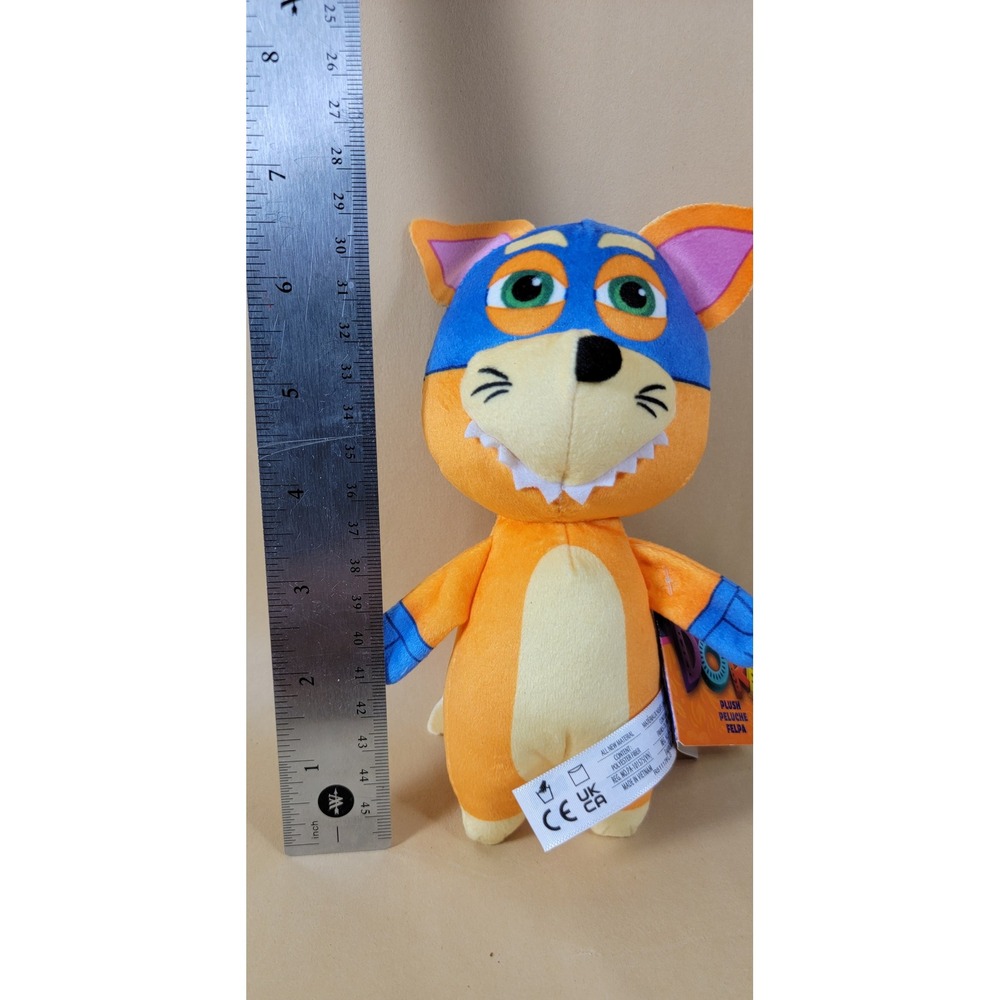 Nickelodeon Dora Swiper the Fox Plush Orange Blue Mask Spin Master 8 inch NWT - Picture 9 of 9